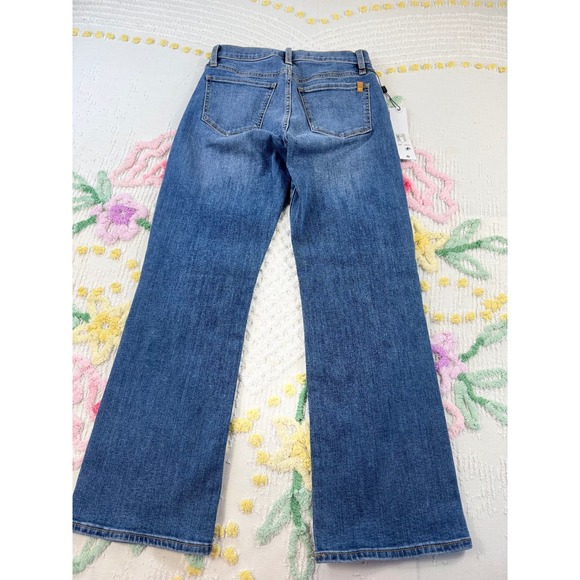 Joe's Jeans The Callie Bootcut Optimist Medium Wash Cropped Jeans Size 24 - Picture 2 of 10